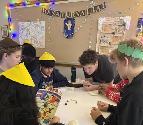 Scenes from School: It's Beginning to Look a lot like Saturnalia