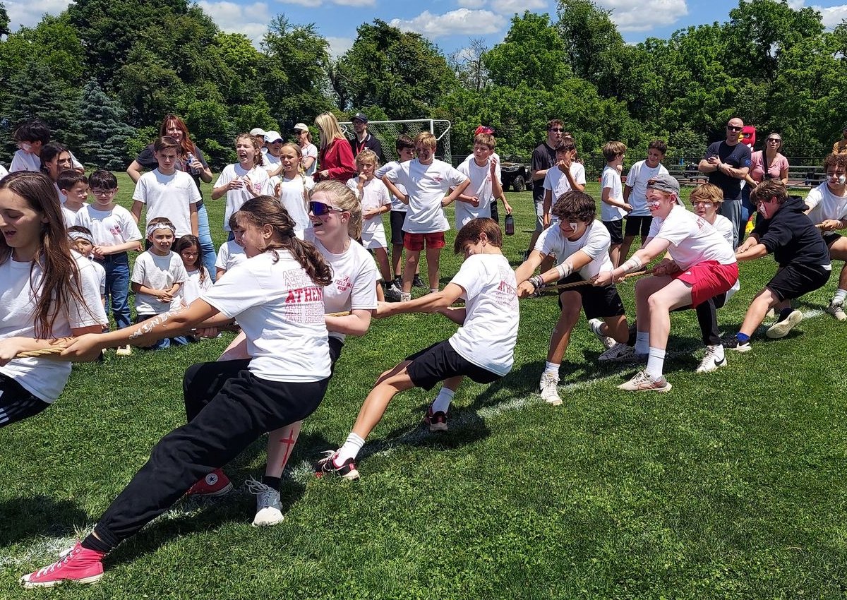 team tug-of-war